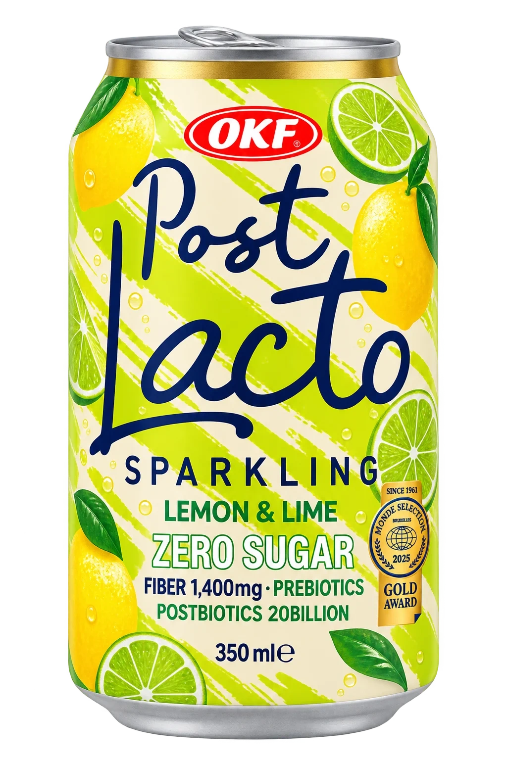 OKF Post Lacto Lemon & Lime Zero 350ml