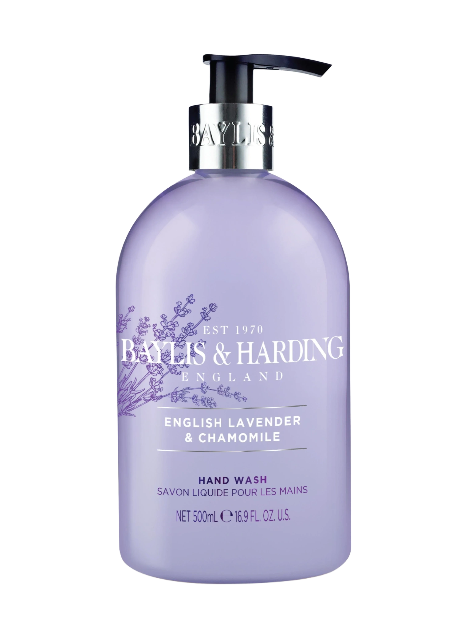 Baylis & Harding Signature Lavender & Chamomile Hand Wash, 500 ml