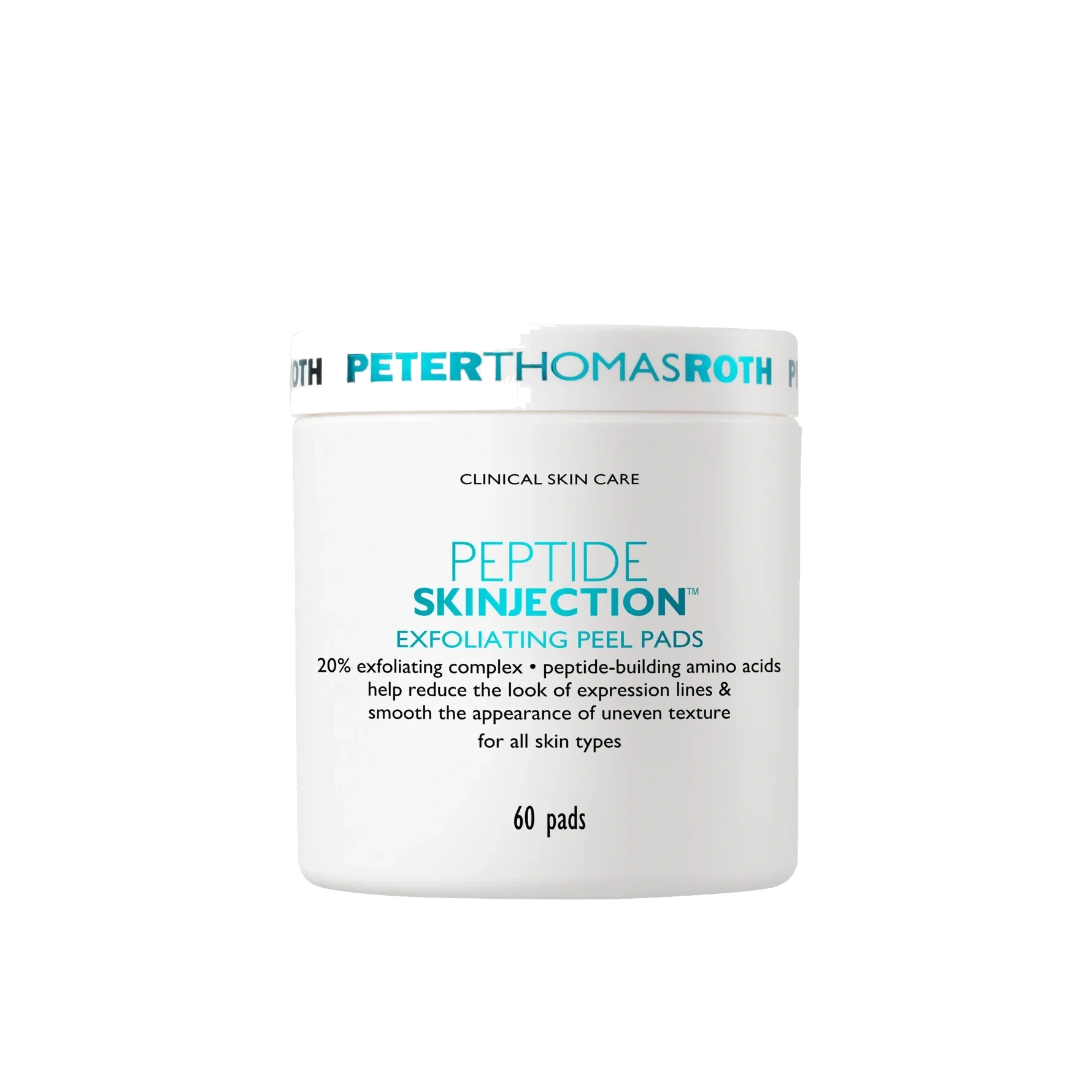Peter Thomas Roth Peptide Skinjection™ Exfoliating Peel Pads 60 stk