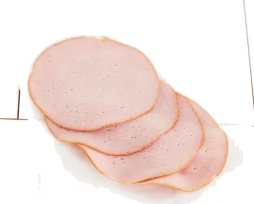 Medwurst kokt skivad