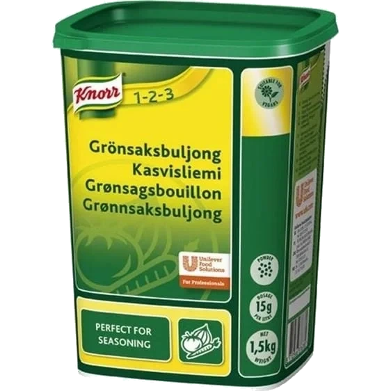 Grønnsaksbuljong, pulver  1,5kg
