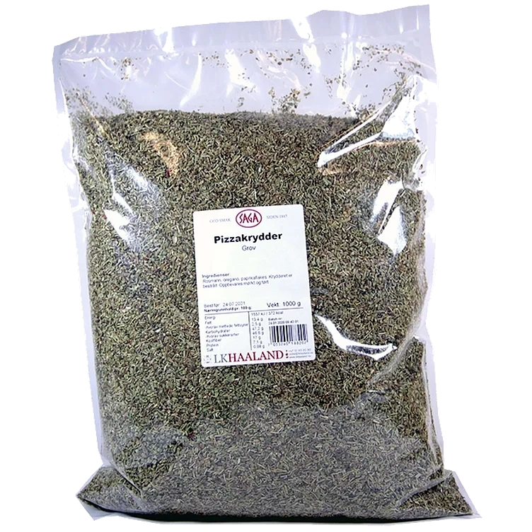 Pizzakrydder grov   1kg