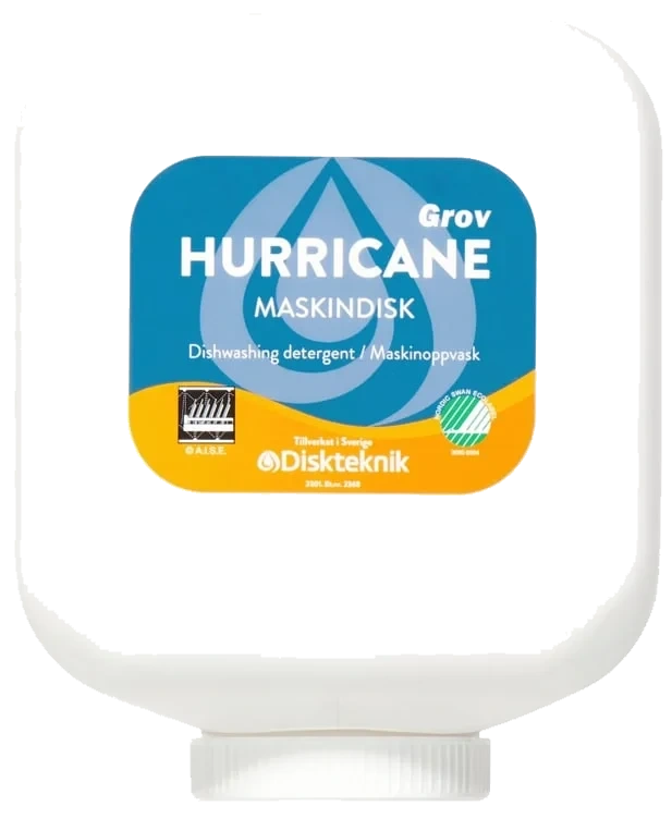 Maskinoppvask hurricane grov 4,5kg