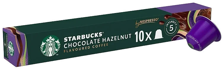 Starbucks Chocolate Hazelnut X10 51g