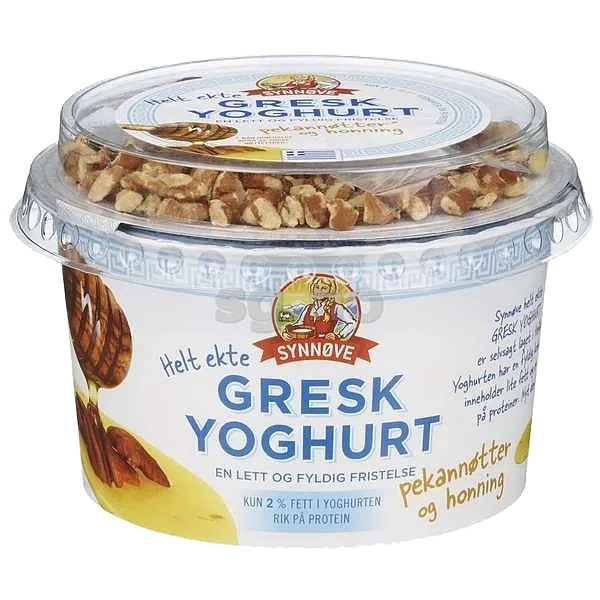 Gresk yoghurt pekan & honning 160g