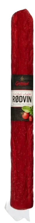 Rødvin Helpølse 500g Jul