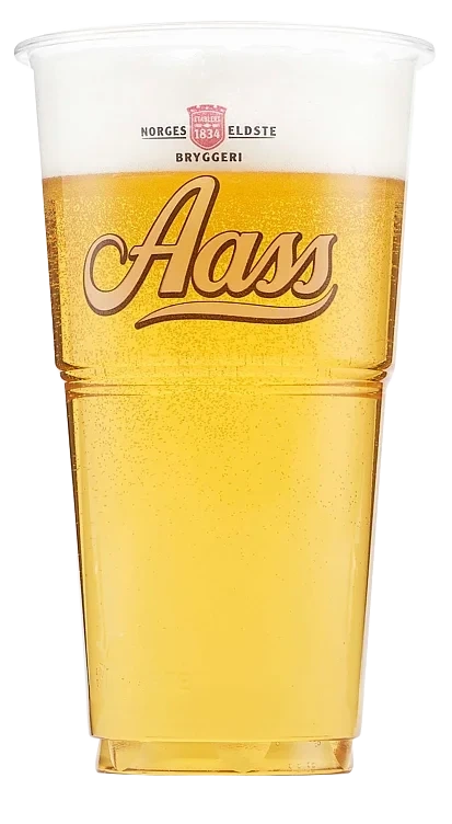 Aass plastglass 50cl pla  800stk