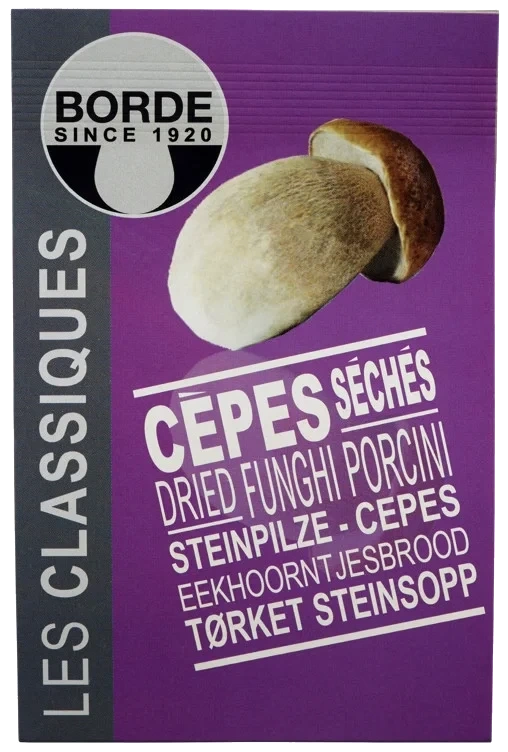 Tørket steinsopp           20g