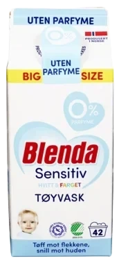 Blenda Sensitive hvitt & farget
