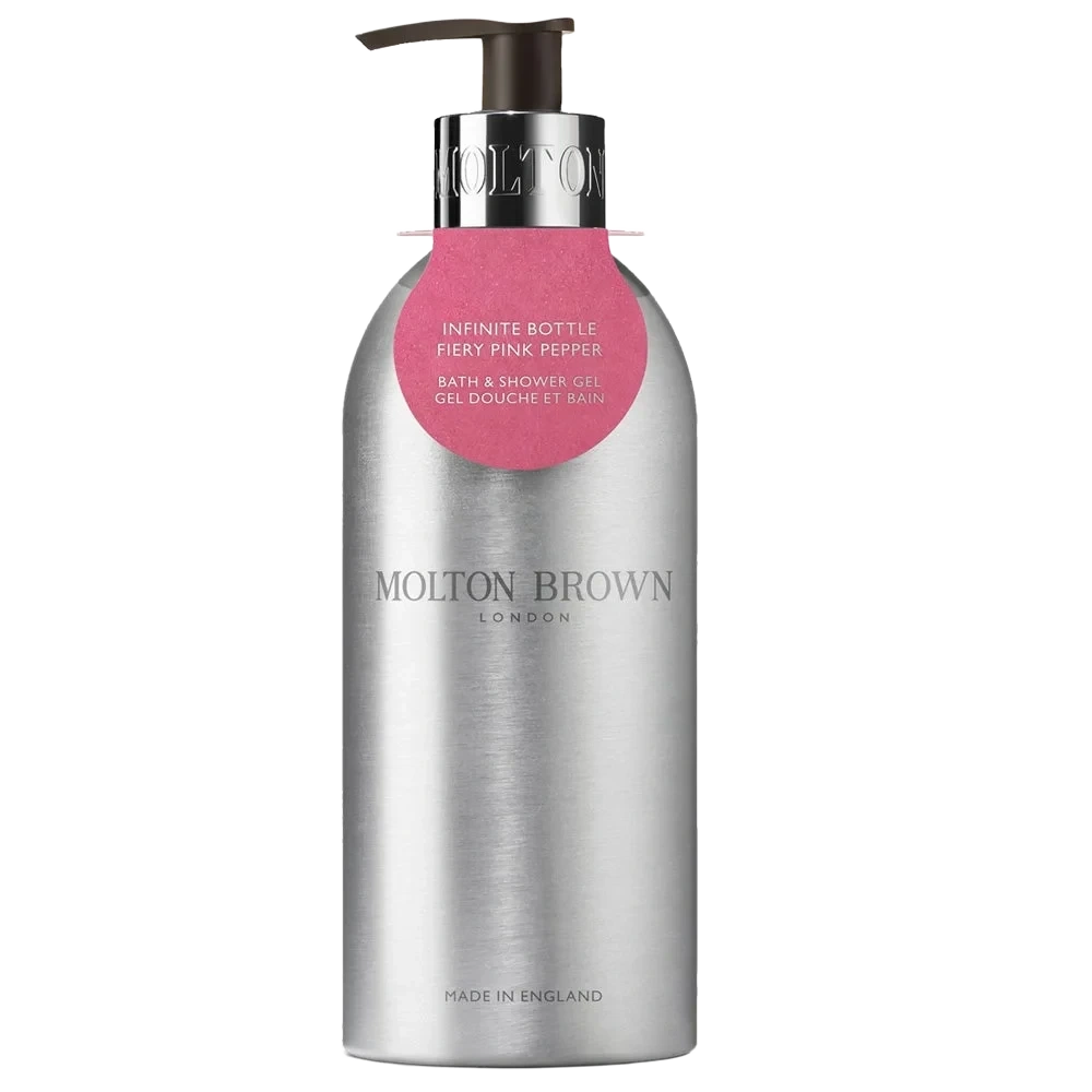 Molton Brown Fiery Pink Pepper Bath & Shower Gel Infinite Bottle 400 ml