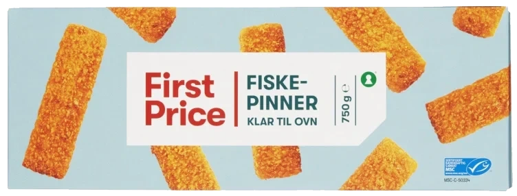 Fiskepinner Msc 750g First Price