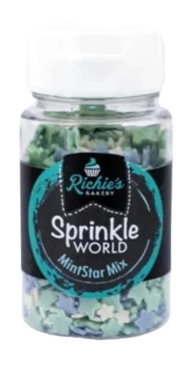 Strøssel Mint Star 60g Richie's Bakery