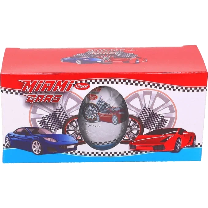 Chokladägg Miami Cars