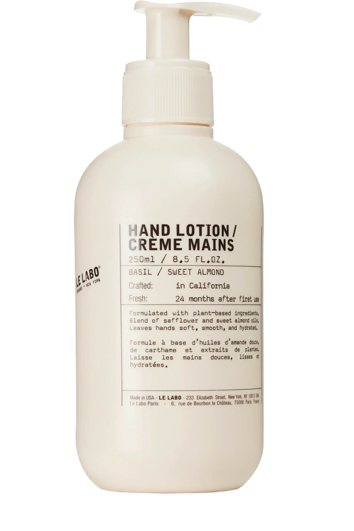 Le Labo Basil Hand Lotion 250 ml
