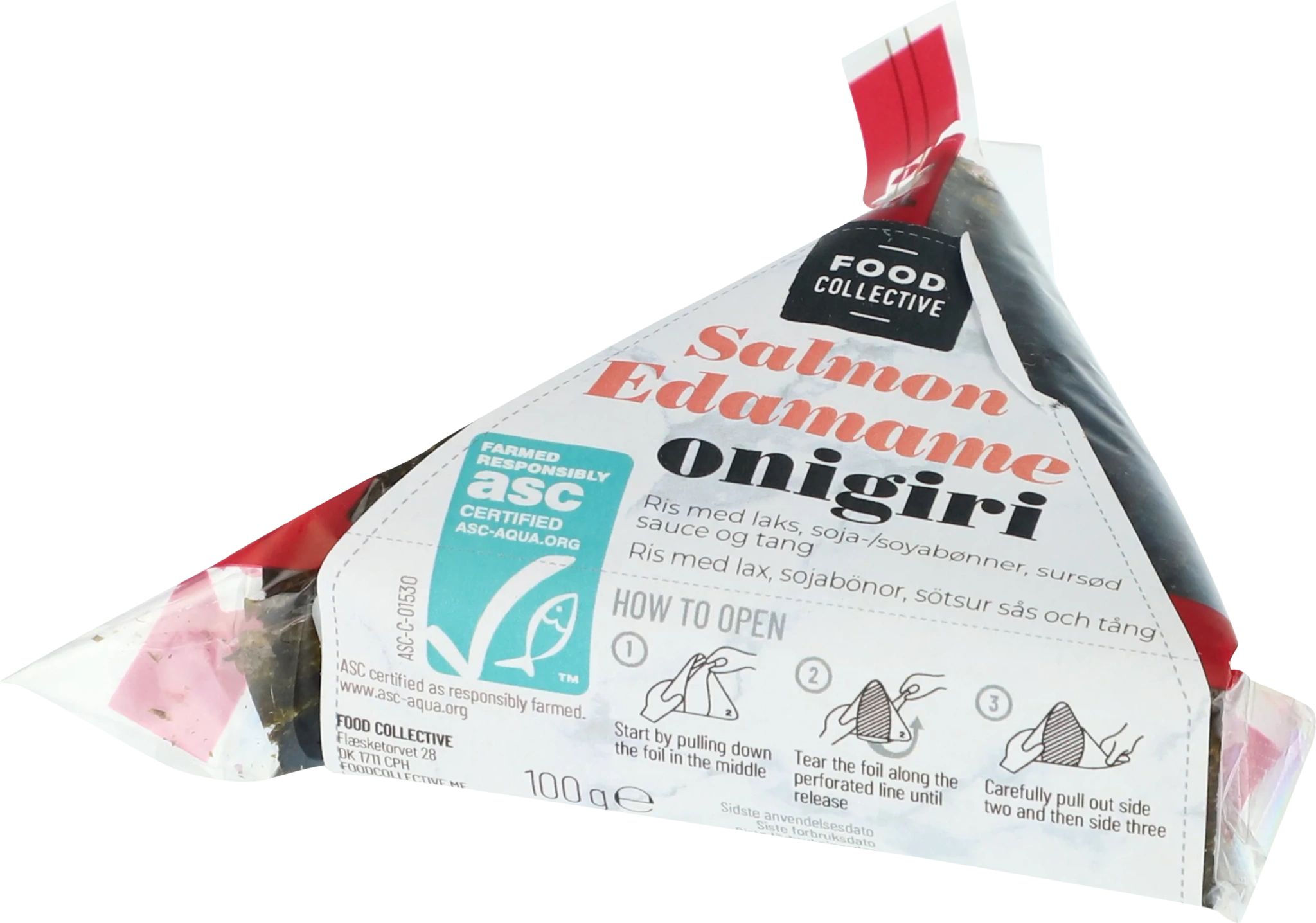 Food Collective Onigiri Salmon Edamame