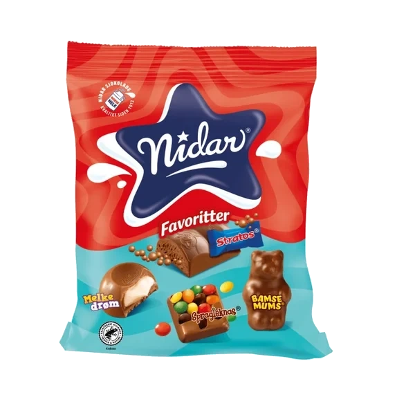 Nidar Favoritter Stratos 200g