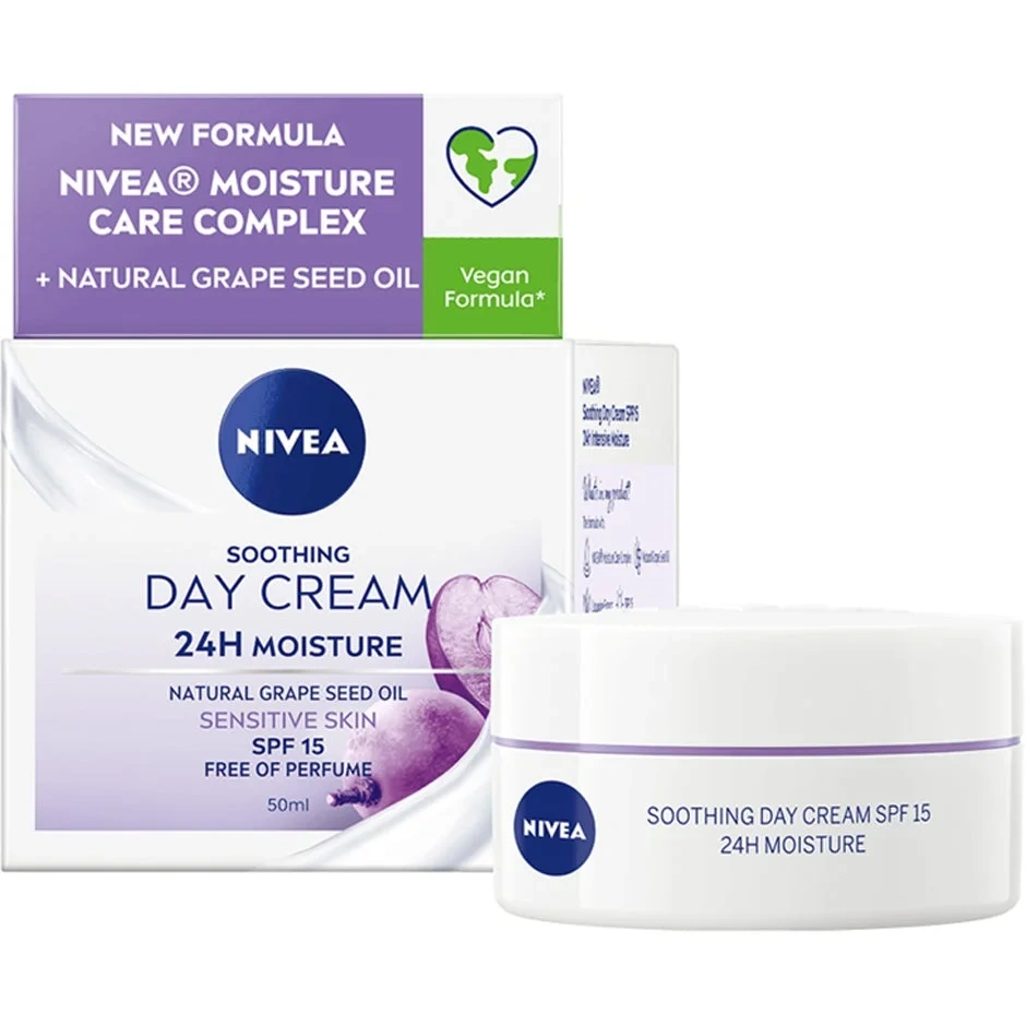 NIVEA Soothing Day Cream 24h Moisture 50 ml