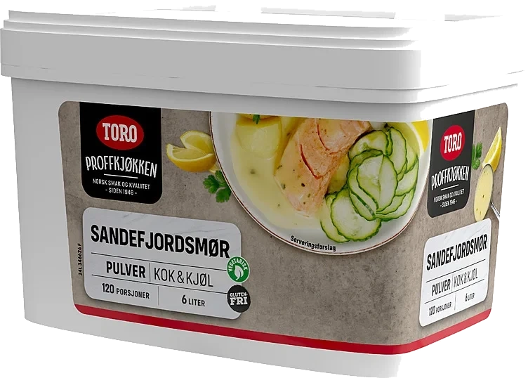 Sandefjordsmør 600 g Toro