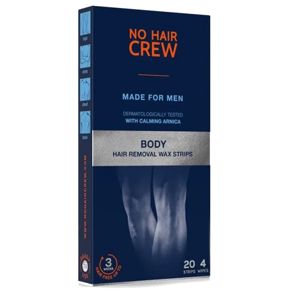 No Hair Crew Hair Removal Wax Strips