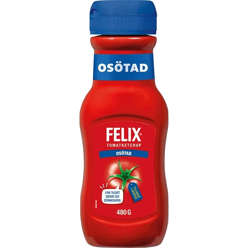 Tomatketchup Osötad
