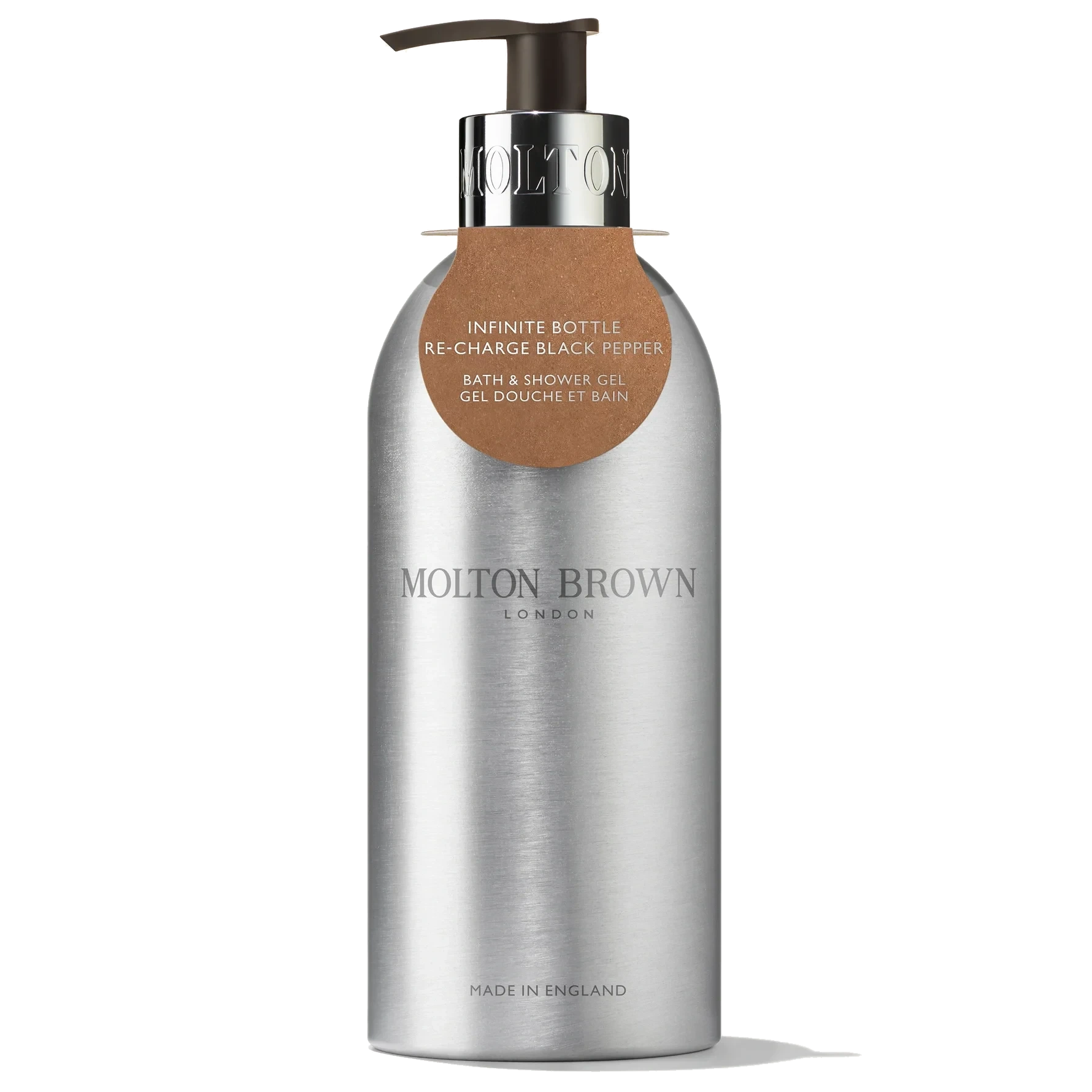Molton Brown Infinite Bottle Re-charge Black Pepper Bath & Shower Gel