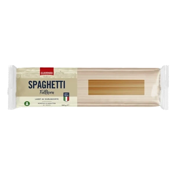 Spaghetti Fullkorn 500g Eldorado