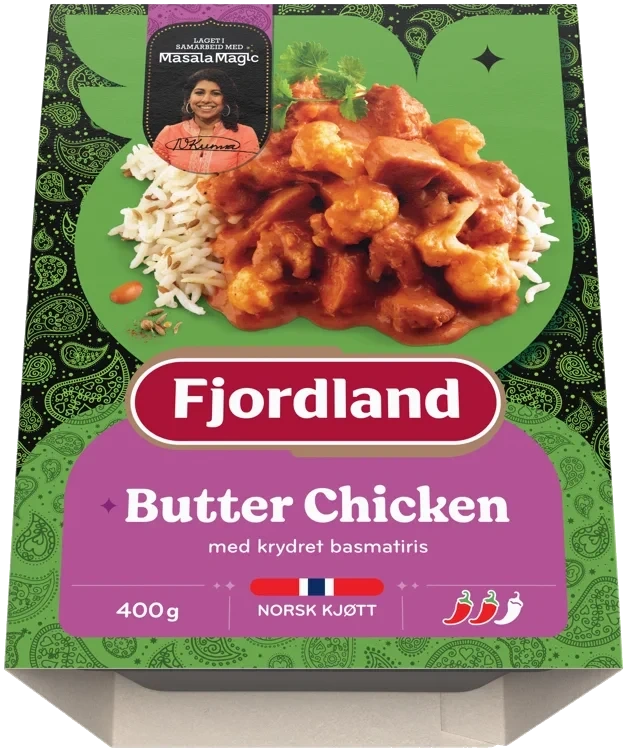 Masalamagic butter chicken i skål  400g