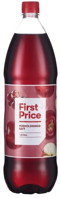 Husholdningssaft Sukkerredusert 1,5l First Price