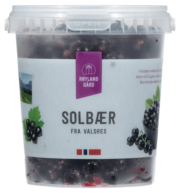 Frosne Solbær 400g Røyland