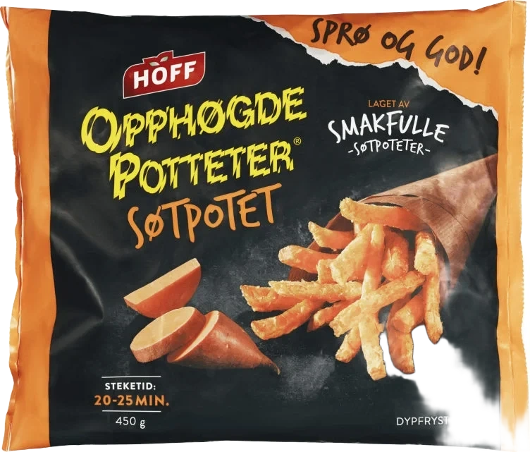 Søtpotet Opphøgde 450g Hoff