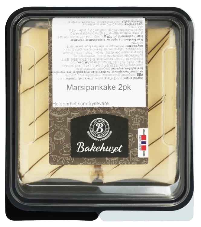 Marsipankake 2pk 310g Bakehuset
