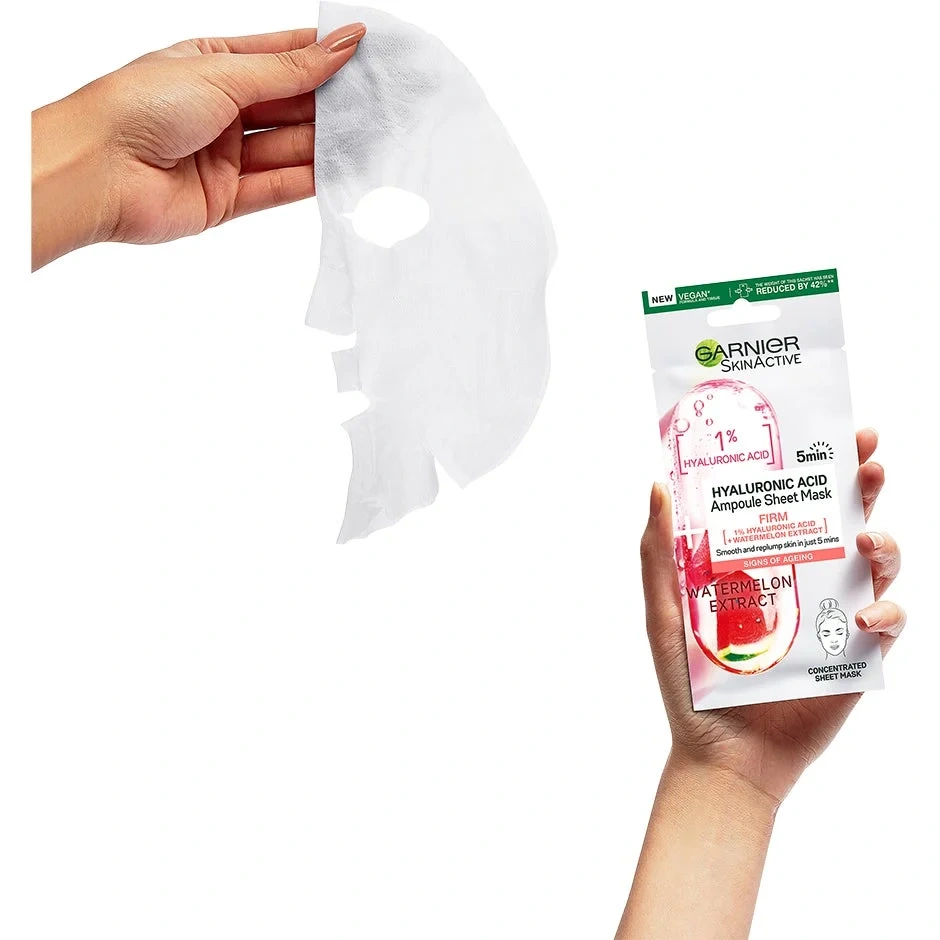 Garnier Skin Activ Ampoules Tissue Mask Hyaluronsyre ( Firming)