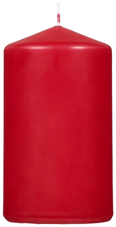 Kubbelys Rød Ø7x12cm Unik