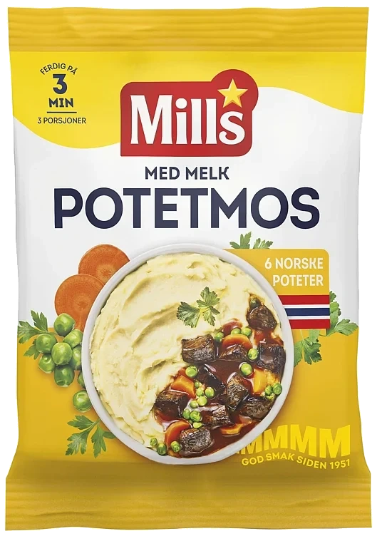 Potetmos m/melk         95g