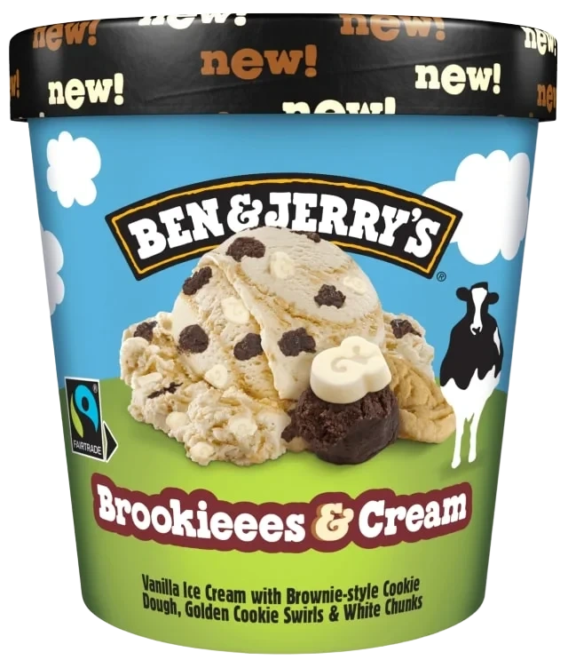 Ben&Jerry's Brookies&Cream 465ml