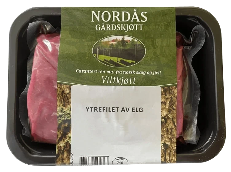 Elg Ytre Filet Frys Nordås Gårdskjøtt
