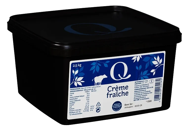 Q creme fraiche 2,5kg