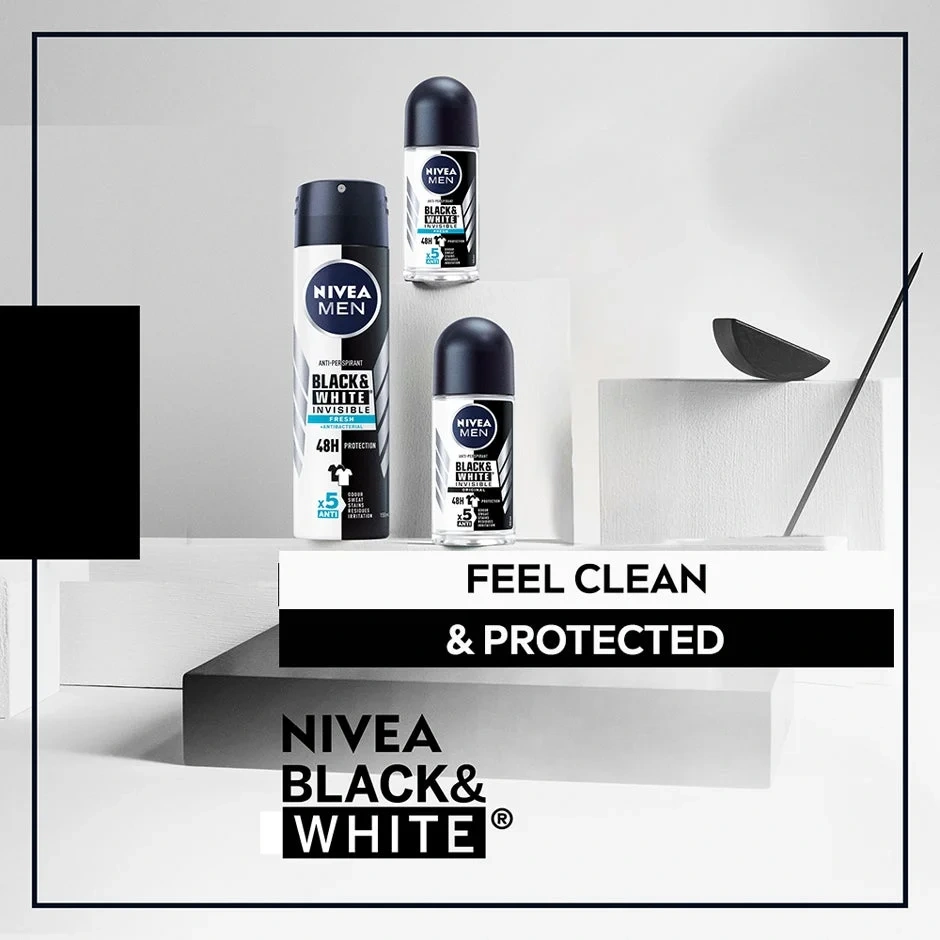 NIVEA MEN Invisible Black & White