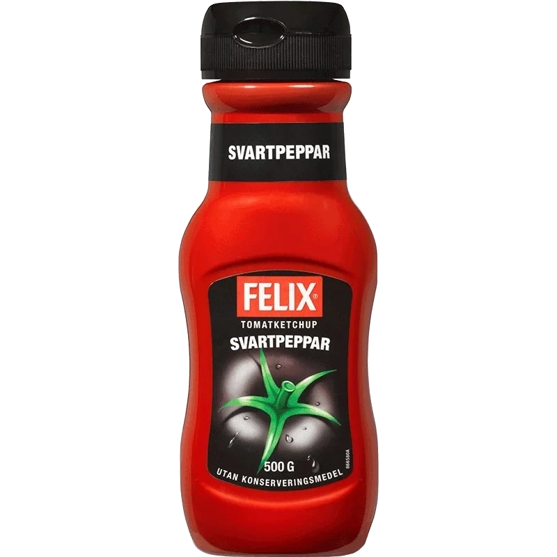 Ketchup svartpeppa