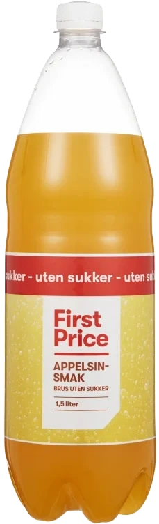 Brus Appelsinsmak Light 1,5l First Price