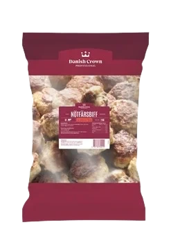 Nötfärsbiffar färdigstekta 125 g