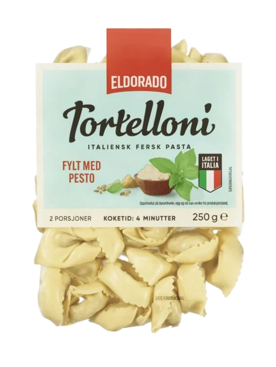 Tortelloni m/Pesto 250g Eldorado