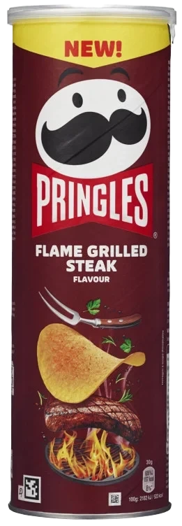 Pringles Flamegrilled Steak 165g