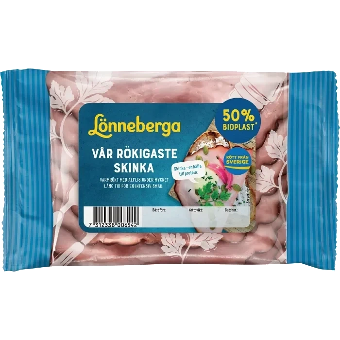 Skinka vår rökigaste 105g Lönneberga