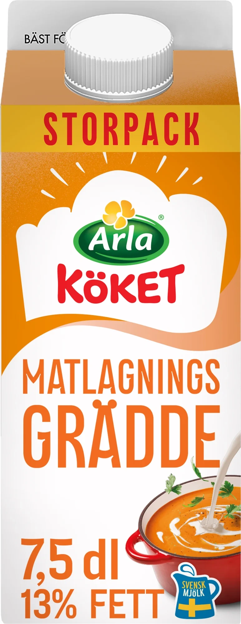 Matlagningsgrädde 13%