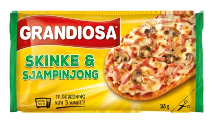 Grandiosa Pizzaslice Skinke 165g