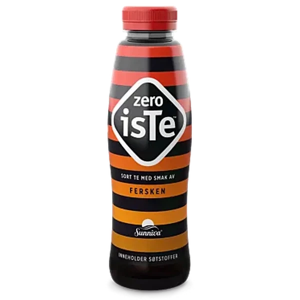 Iste Fersken u/Sukker 0,5l flaske Sunniva