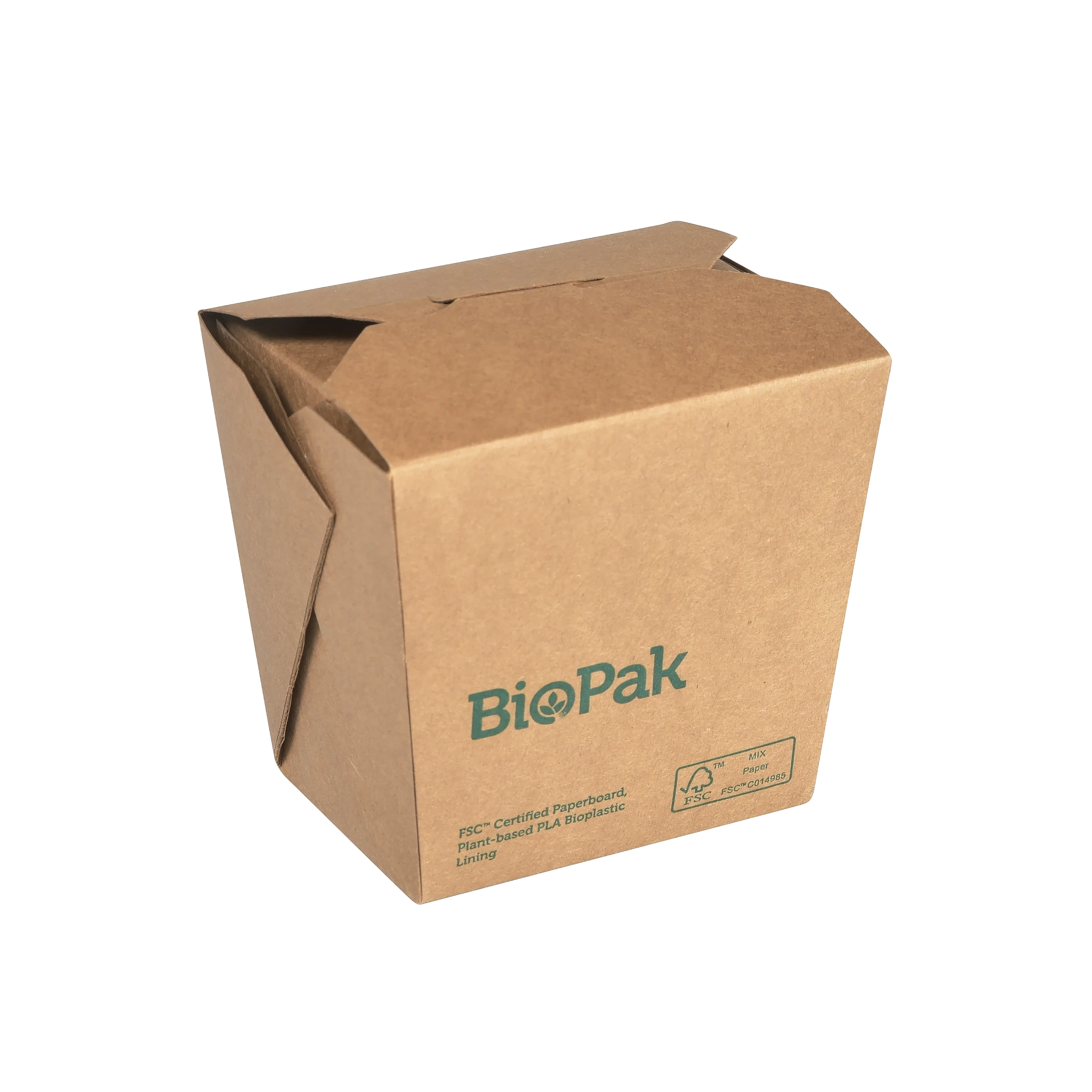 Boks Bio Noodle Small Papp/pla 480ml