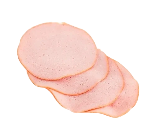 Medwurst kokt skivad