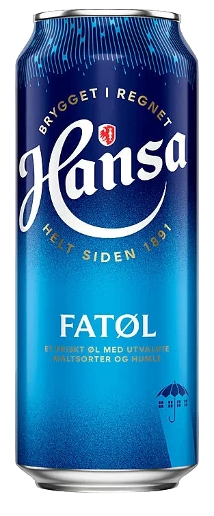 Hansa Fatøl 0,5l boks